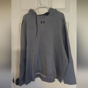 Grey Women's XXL Under Armour Hoodie Sweatshirt
